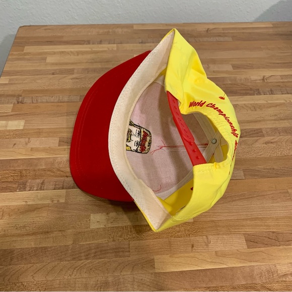 Vintage WCW World Championship Wrestling Hulk Hogan Embroidered Hat Snap Back - Picture 5 of 7